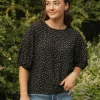 Dongguan Huoyoung Apparel Co Adrianne Top-Black Floral Best
