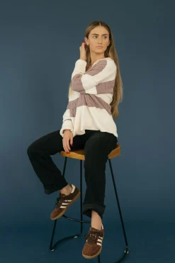 J.NNA Adrienne Sweater-Desert Taupe Neutral Discount