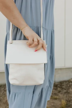 Joy Aimee Front Flap Crossbody-Oyster Sale