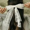 Ali Express Angela Hair Bow Cream Hot