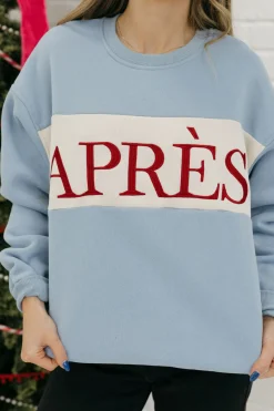 Bailey Rose Apres Pullover-Stone Blue Best