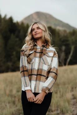 MISS SPARKLING Arwin Flannel-Tan Hot
