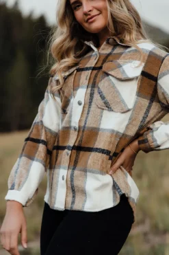 MISS SPARKLING Arwin Flannel-Tan Hot