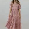 Elloh Baylor Dress- Pink Sale