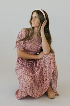 Elloh Baylor Dress- Pink Sale