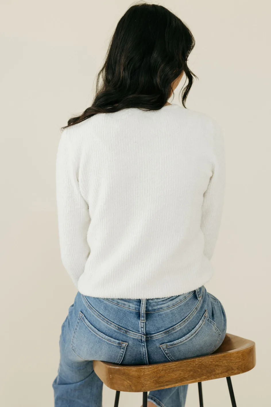 Blu Pepper Beckham Cardigan-Ivory White Online