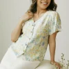 Dongguan Huoyoung Apparel Co Beverly Top-Pale Floral Yellow Best