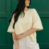 Honestee Billie Tee-Butter Yellow Discount