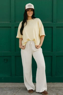 Honestee Billie Tee-Butter Yellow Discount