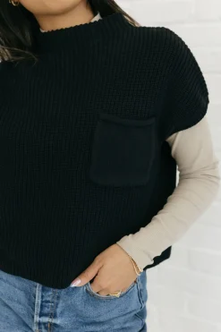 Zenana Blaire Top- Black Clearance