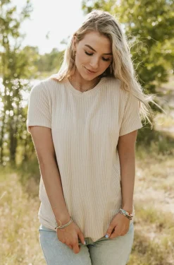 Tres Bien Boone Top-Oatmeal Neutral Best