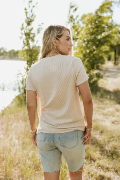 Tres Bien Boone Top-Oatmeal Neutral Best