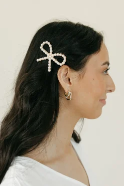Ali Express Bow Hairpin- Pearl Outlet