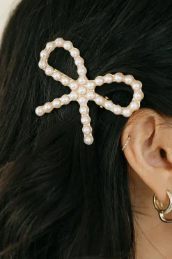 Ali Express Bow Hairpin- Pearl Outlet