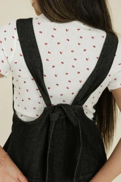 Sweet Lovely by Jen Bradford Overalls-Vintage Black New