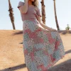 Aemi & Co. Bradyn Skirt-Mint/Pink Clearance