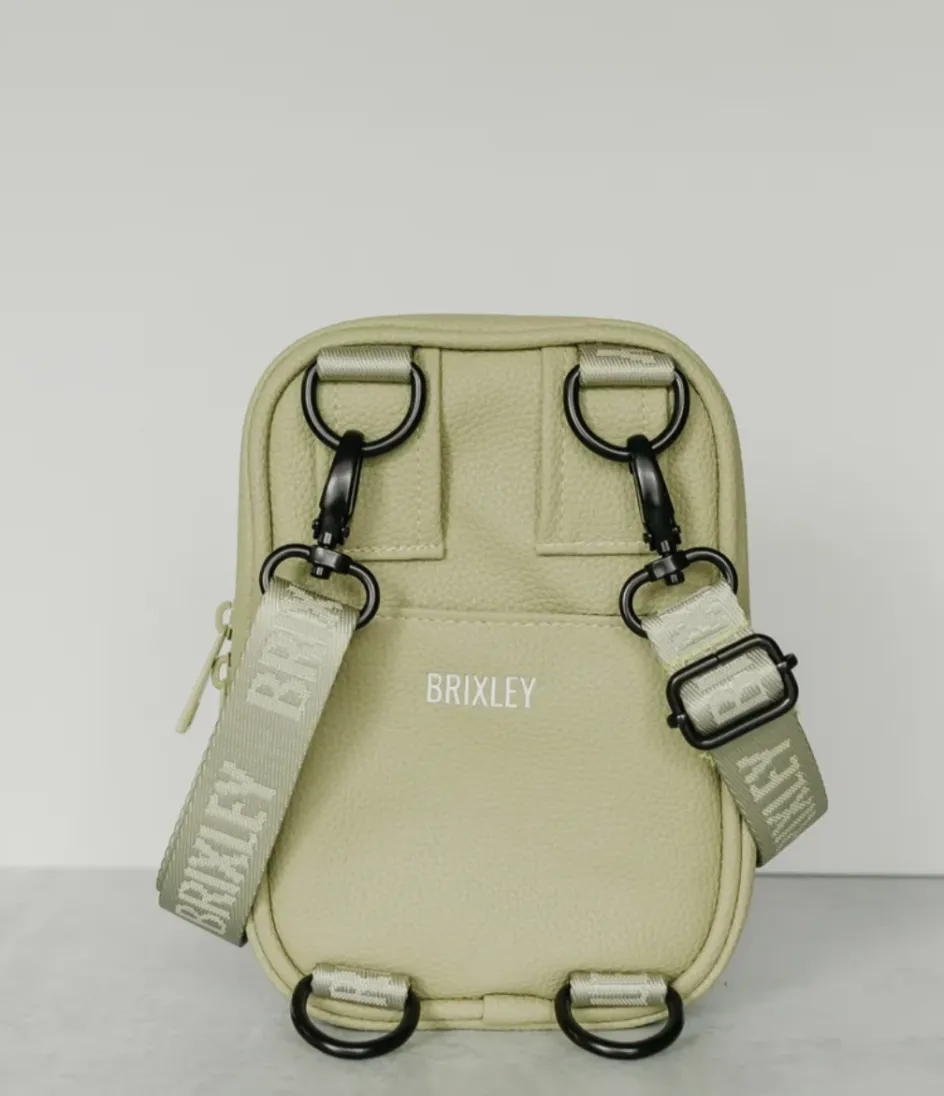 Brixley Crossbody Sling-Leather Fern LeatherFern Fashion