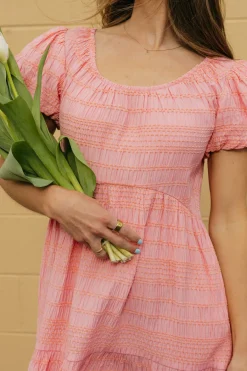 Dongguan Huoyoung Apparel Co Carlie Dress- Pink Outlet