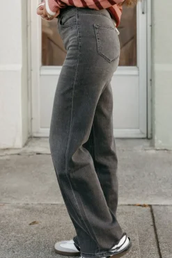 Mica Denim Carver Denim-Washed Black Clearance