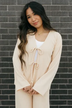 If she loves Charlize Cardigan-Taupe Neutral Discount