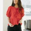 Jodifl Charly Top- Red Hot