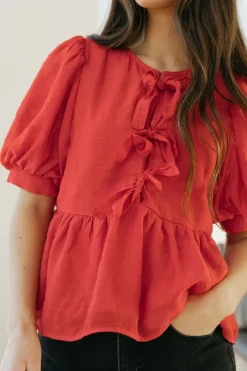 Jodifl Charly Top- Red Hot