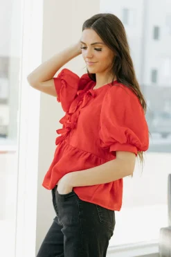 Jodifl Charly Top- Red Hot