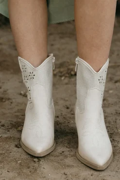 Shoe La La Cheyenne Boots-Beige Outlet