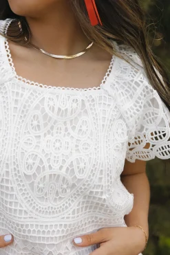 Dongguan Huoyoung Apparel Co Clara Top-White Sale