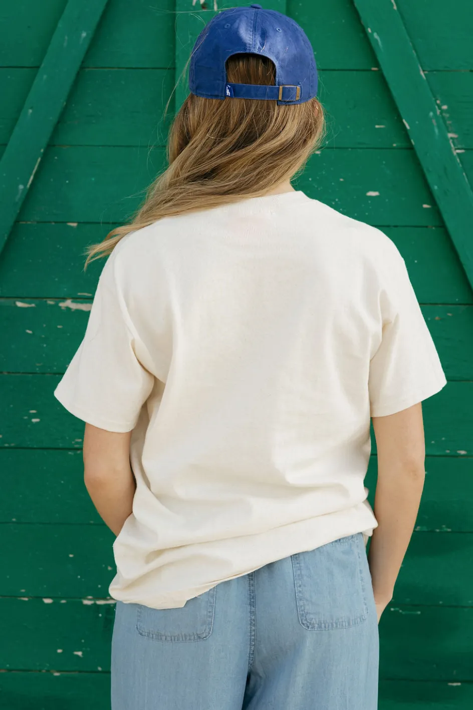 WKNDER Coastal Cowgirl Tee-Ivory White Outlet