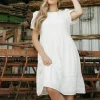 Tea N Rose Coastline Dress-Ivory White Best