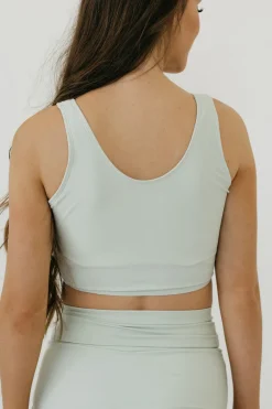 Coral Reef Odyssey Top-Sage Green Fashion