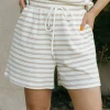 Polagram Corrie Shorts-Ivory/Taupe Neutral Hot