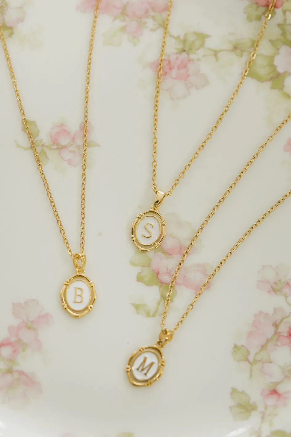 Ali Express Dainty Initial Necklace-Gold Hot