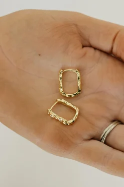 Ali Express Dalia Earrings- Gold New