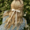 Ali Express Darling Hair Bow Cream/Black Fashion