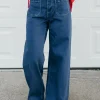Mica Denim Dawson Denim-Deep Blue Discount