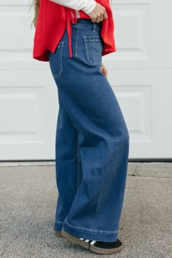 Mica Denim Dawson Denim-Deep Blue Discount