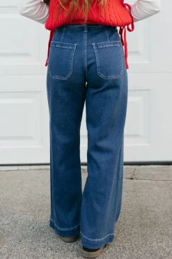 Mica Denim Dawson Denim-Deep Blue Discount