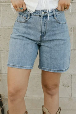 Anniewear Edie Shorts-Medium Blue Hot