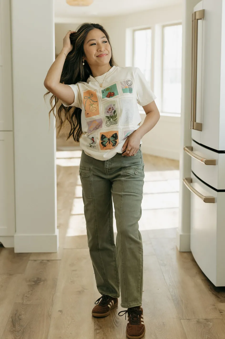 Mica Denim Elliott Pants-Hunter Green New