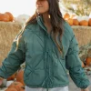 Polagram Emery Jacket-Teal Green Online