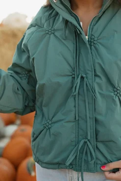 Polagram Emery Jacket-Teal Green Online