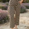 Dongguan Huoyoung Apparel Co Essie Pants-Black/Tan Neutral New