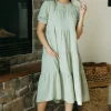 Dongguan Huoyoung Apparel Co Faith Dress-Pale Olive Green Hot