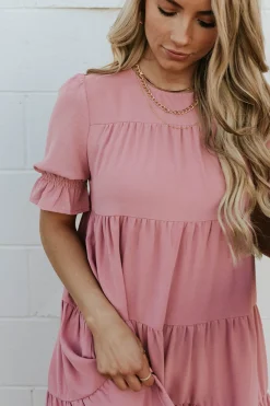 Dongguan Huoyoung Apparel Co Faith Dress-Rose Pink Best