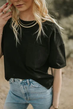 Dongguan Huoyoung Apparel Co Fitz Top- Black Discount