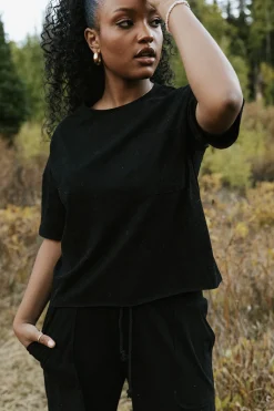Dongguan Huoyoung Apparel Co Fitz Top- Black Discount