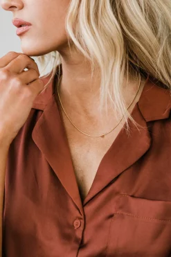 Rio Grande Florence Chain Necklace-Gold Fashion