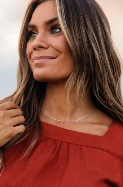 Rio Grande Florence Chain Necklace-Silver Sale